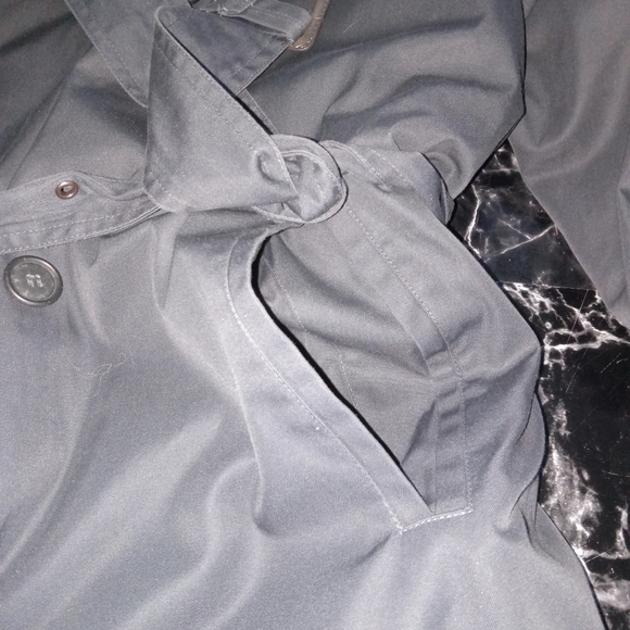 Vintage Pierre Cardin Black Trench Coat W/ Removeable Liner 40L - Picture 13 of 13